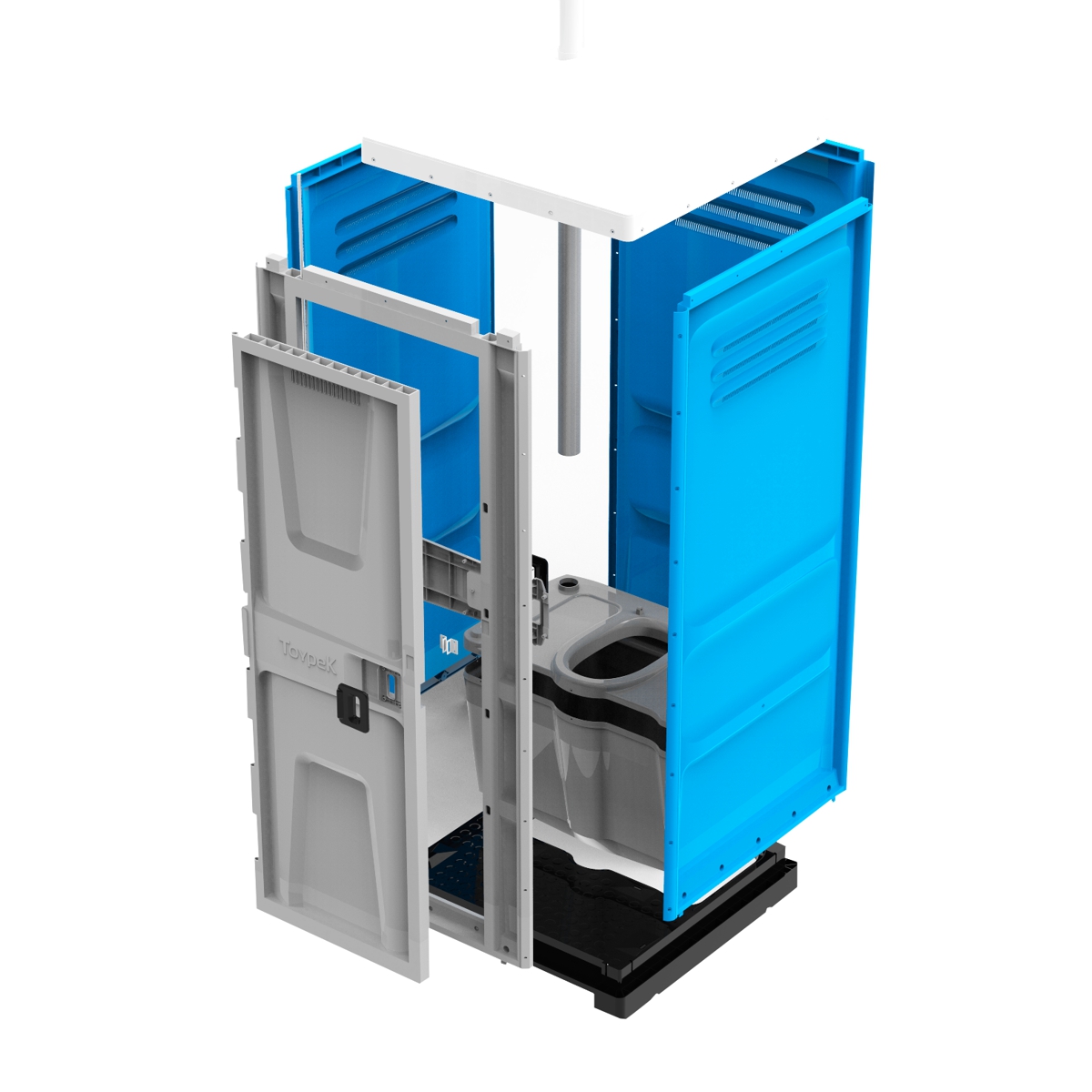 Toypek blauw oud 13 Mobiele toiletten kopen