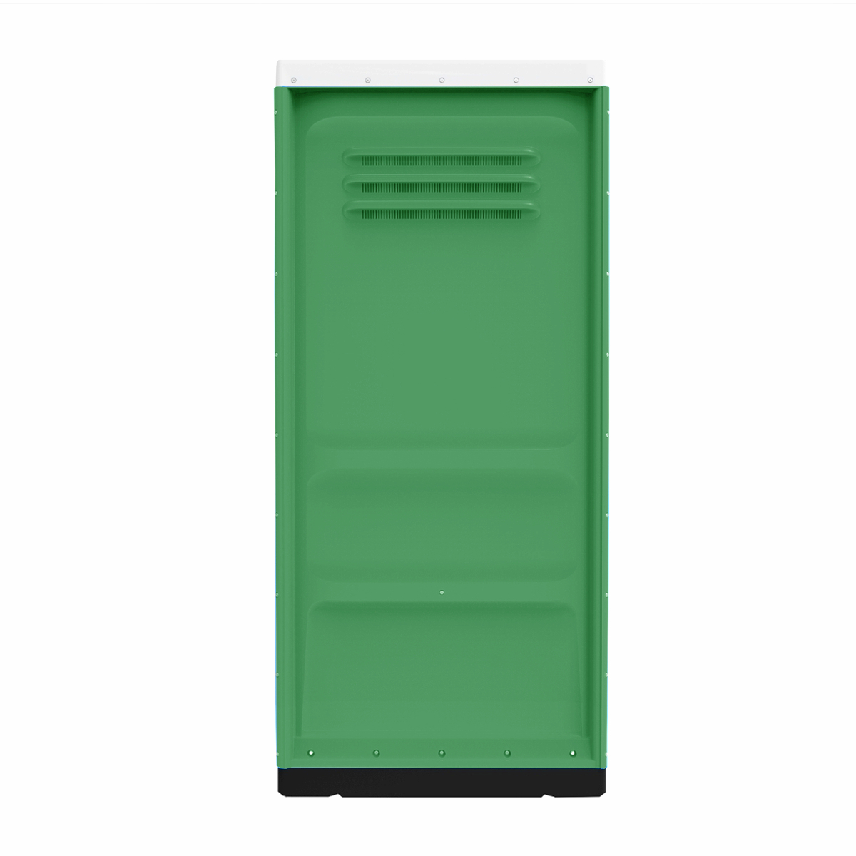 Toypek groen oud 14 Zijkant paneel toiletunit
