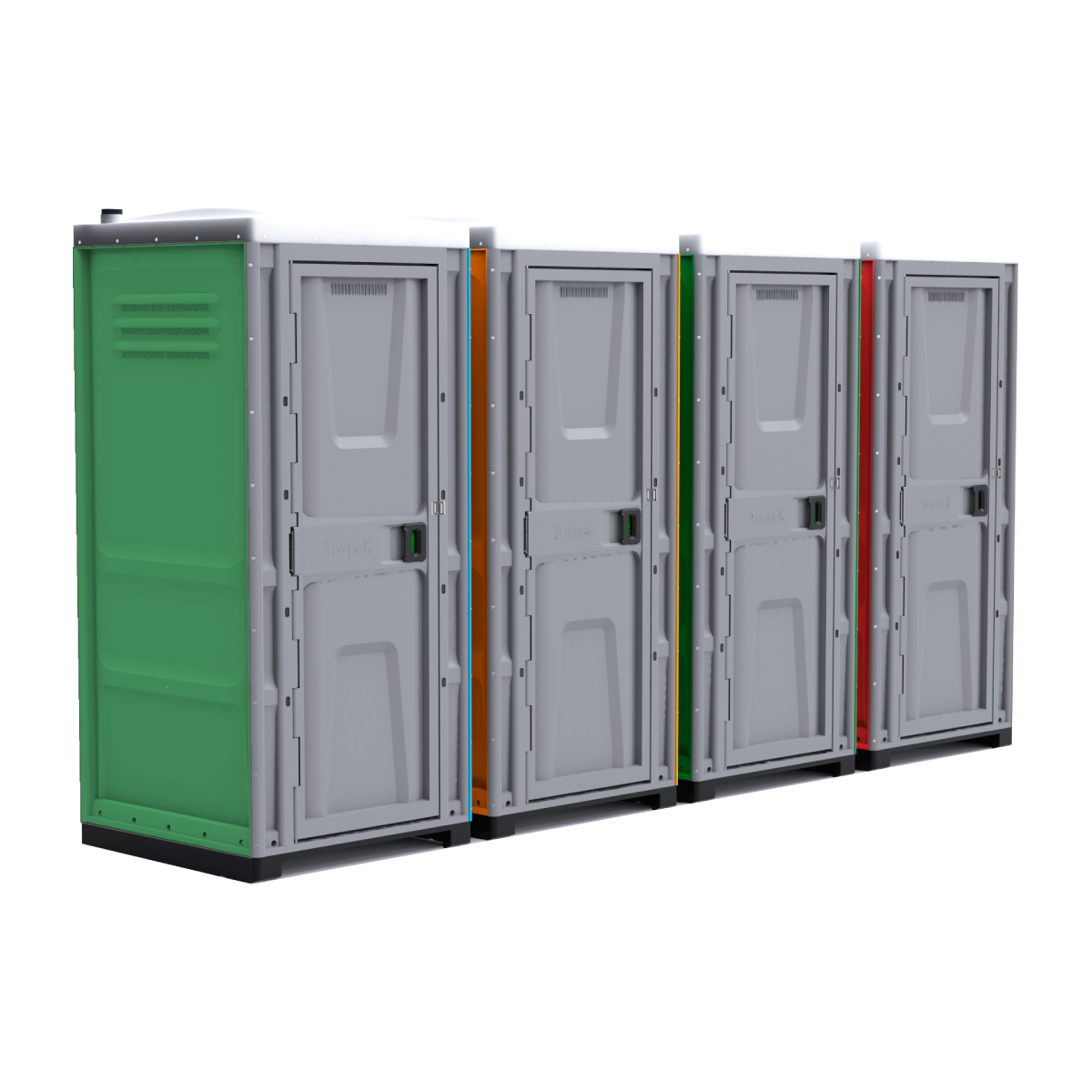 Toypek groen oud 7 Groene mobiele toiletten kopen