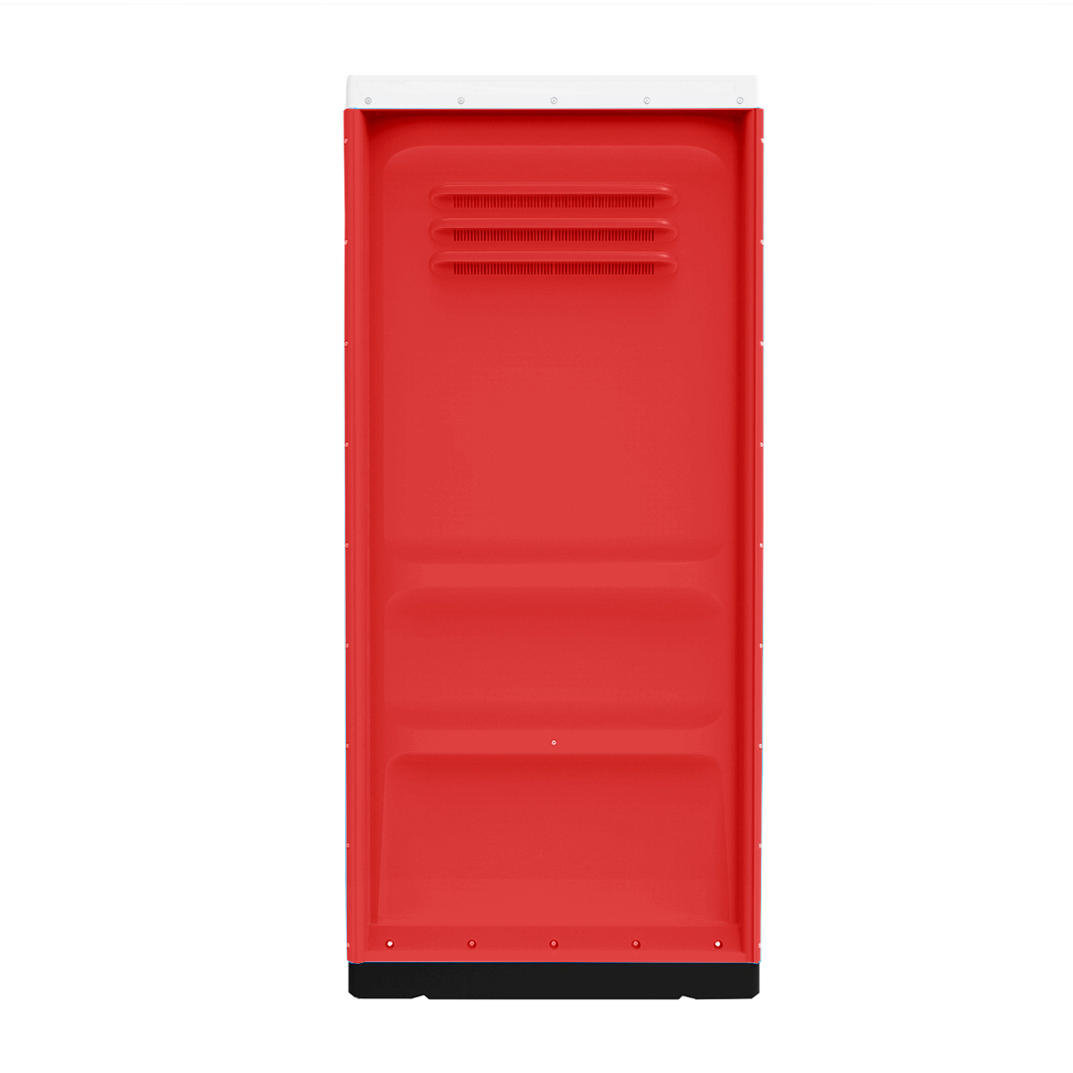 Toypek oud rood 11 Reclame vlak wc unit