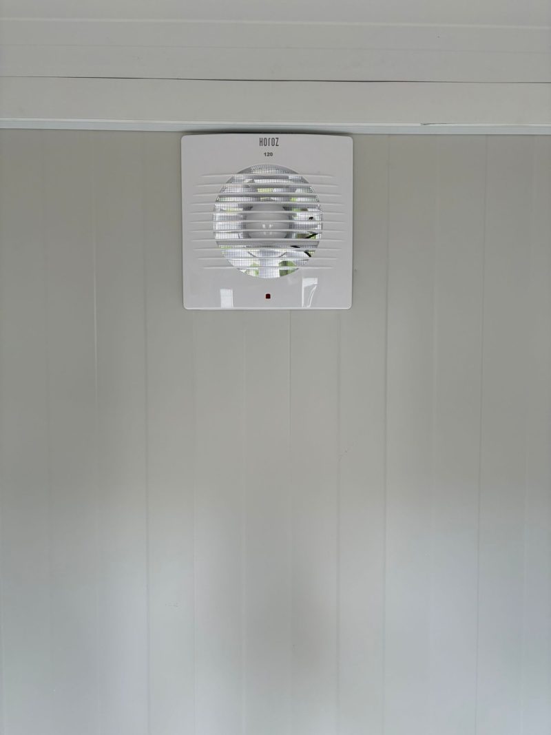 Ventilatie toilet unit luxe