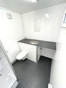 Mobiele badkamer huren