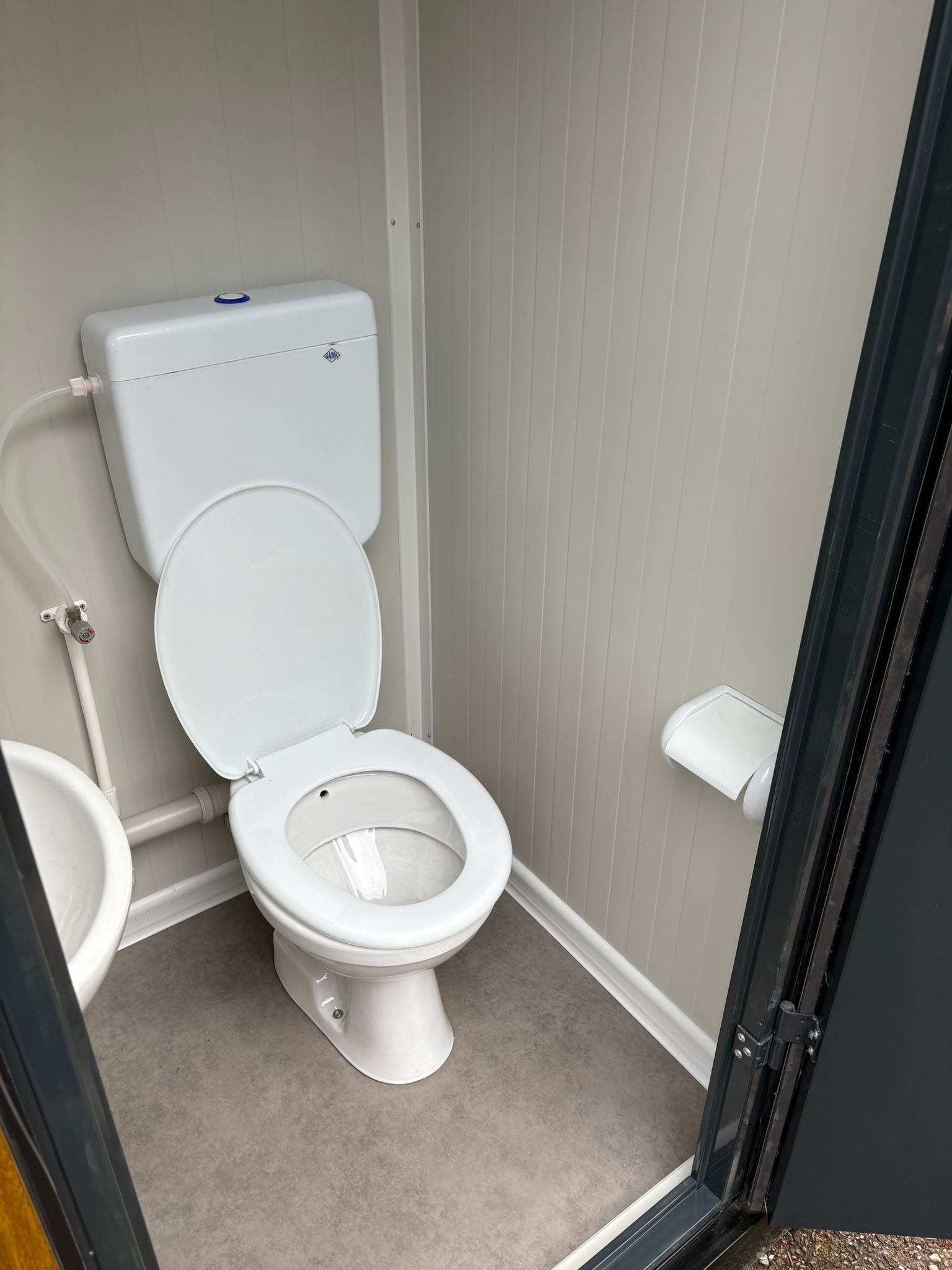 Toiletpot Wc pot in een wc unit