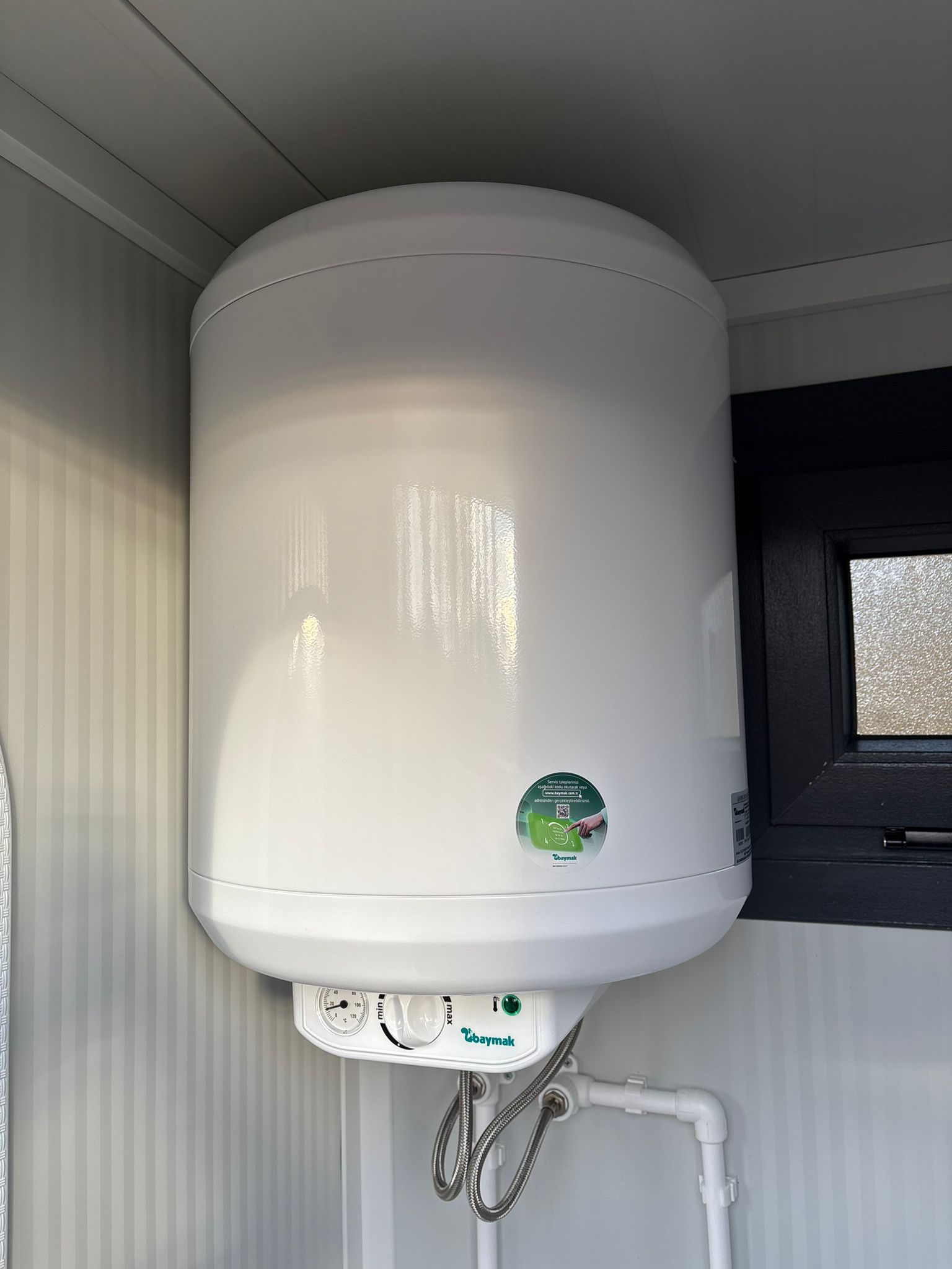 50L boiler toilet en douche unit 50L elektrische boiler toilet + douche unit
