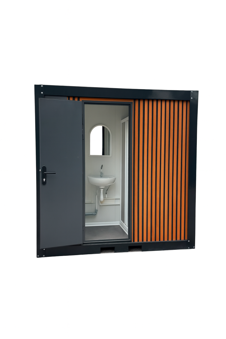 Mobiele single badkamer unit