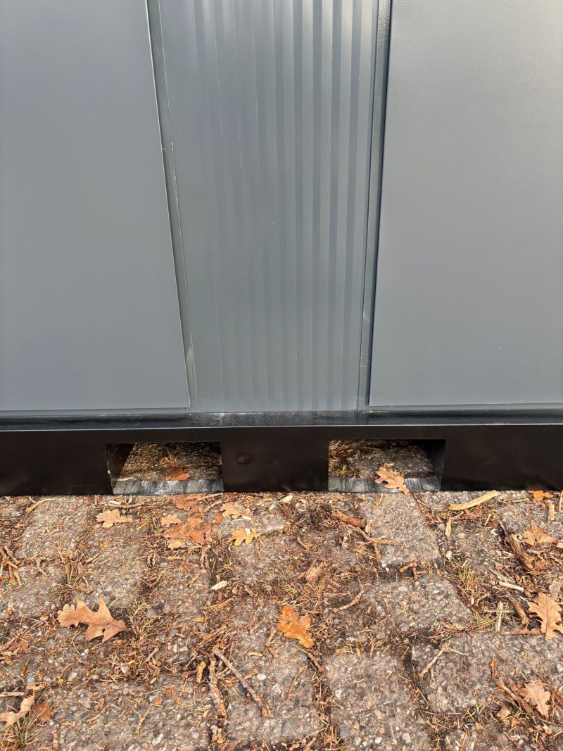 Heftruck sleuven toilet + urinoir unit