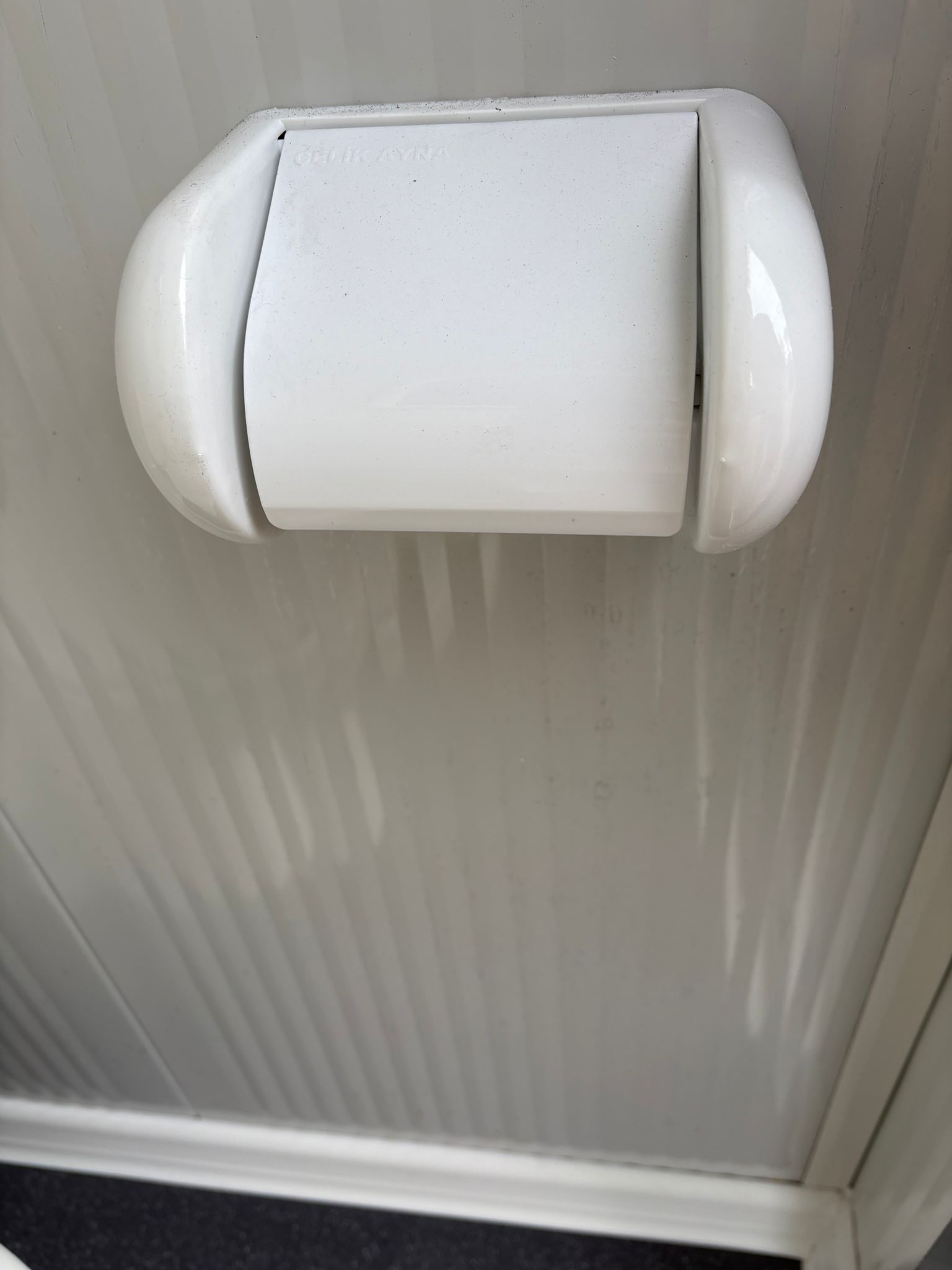 Toiletrolhouder dubbel toilet unit Toiletrolhouder Dubbel toilet unit links