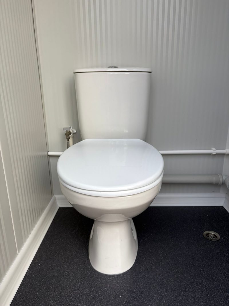 WC pot rechts dubbel toilet unit