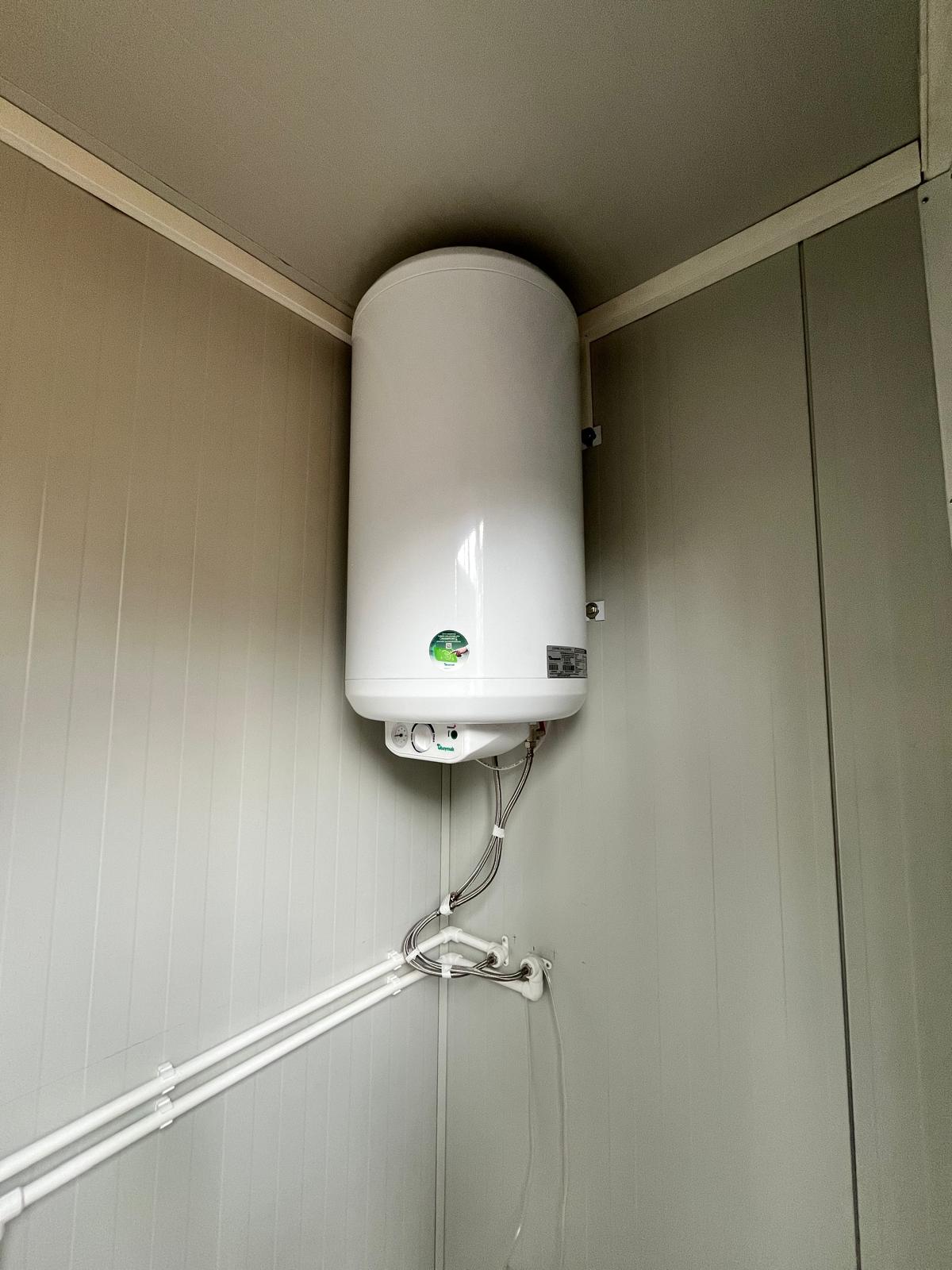 Boiler binnnenzijde technische ruimtes