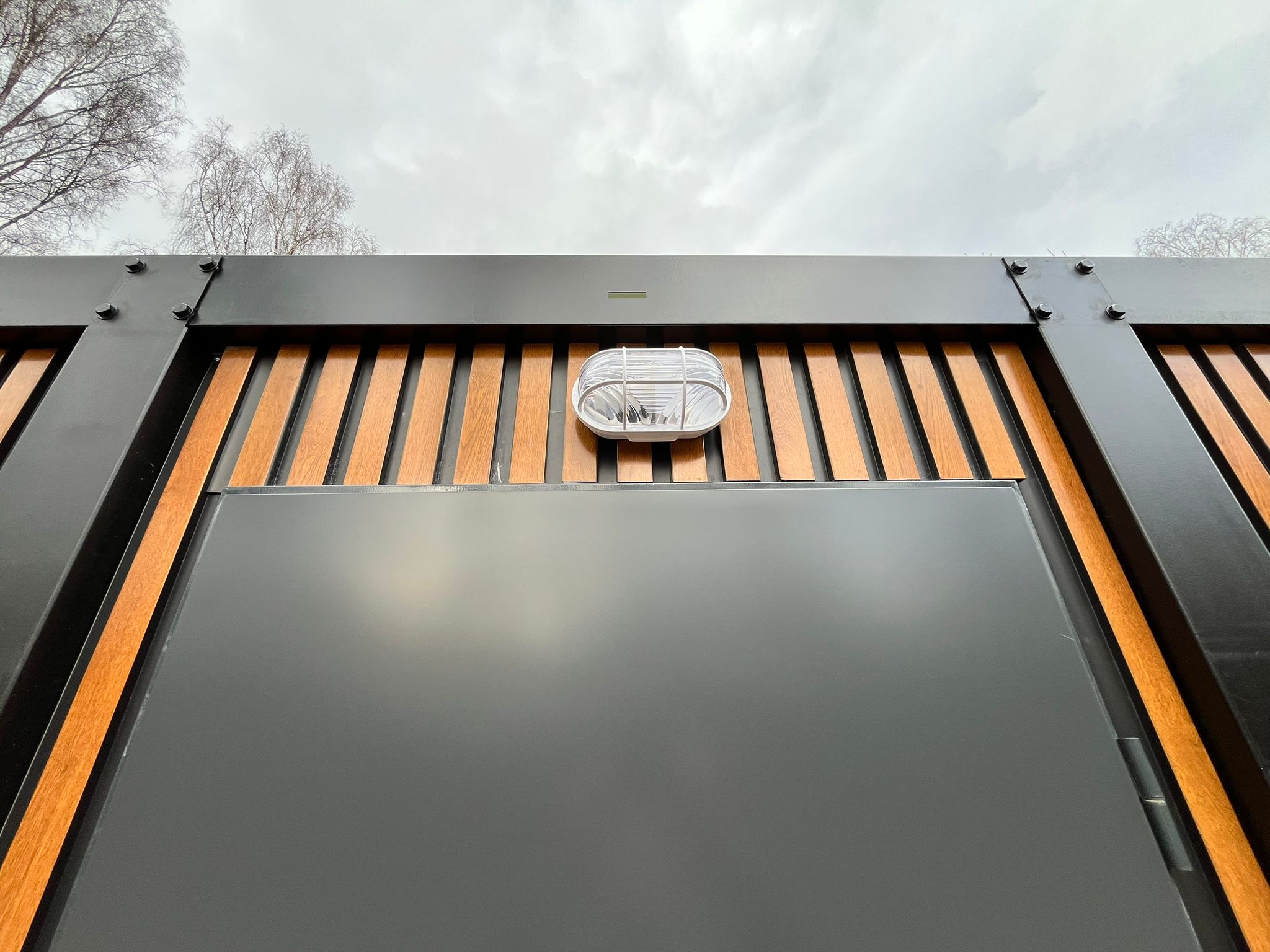 Buitenverlichting toiletgebouw