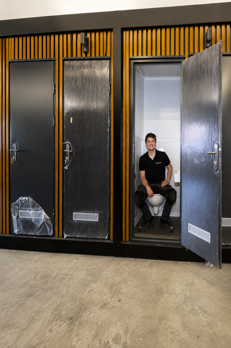 Maatwerk prefab sanitaire unit