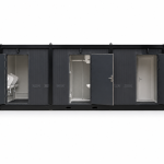 Sanitaire unit man vrouw